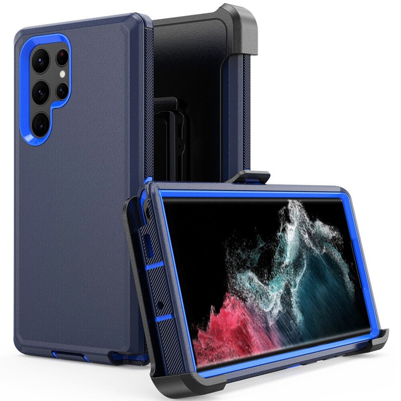 For Samsung Galaxy S22 Ultra/S22 Case Cover w/Clip fit Otterbox Defender +Screen gallery