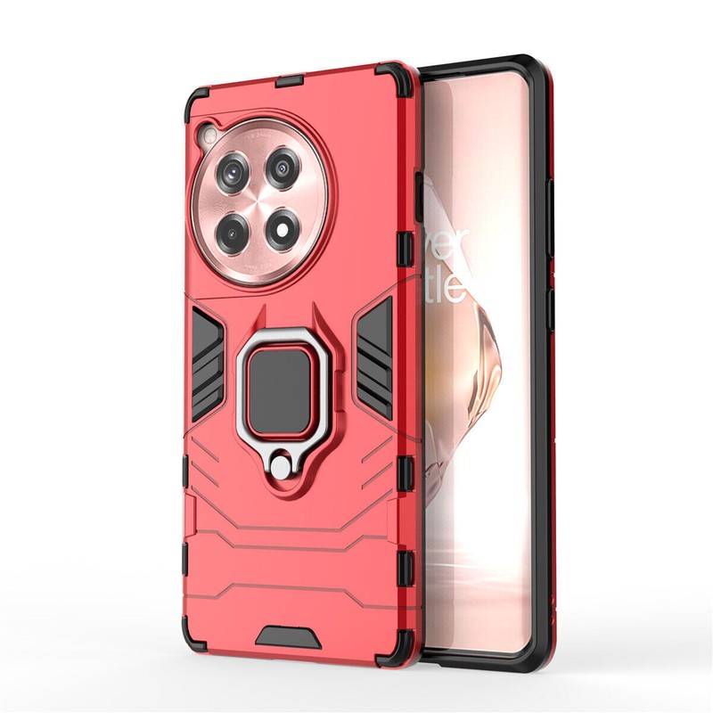 For OnePlus CE4 12 Nord N300 N200 N100 Case Slim Armor Ring Stand Phone Case