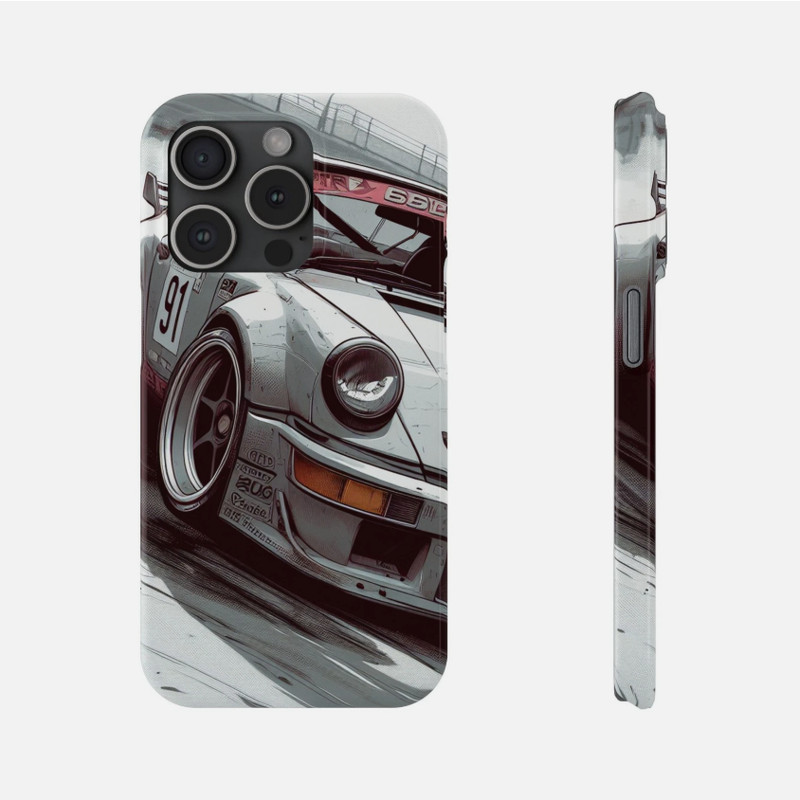 Porsche Racing iPhone Case Tough Hard Plastic Shockproof Cover
