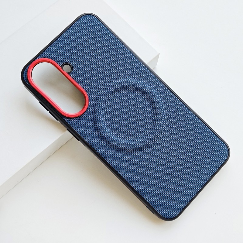 For Samsung Galaxy A37 5G, Hybrid Armor Leather Wireless Charging Cover Case gallery