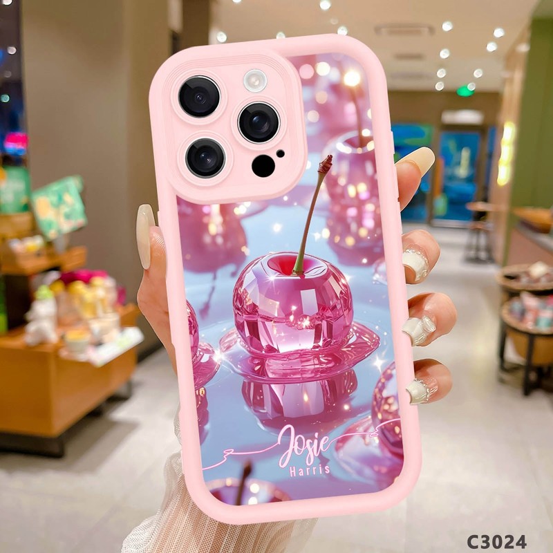 Fruit Pattern Personalized Cover For iPhone 17 Pro 15 16 14 13 Rubber Phone Case
