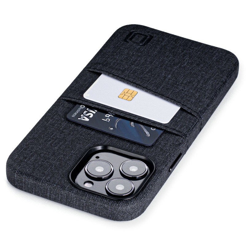 Dockem iPhone 13, 13 Pro, 13 Pro Max Luxe M2 Wallet Case; 2 Slots, Metal Plate