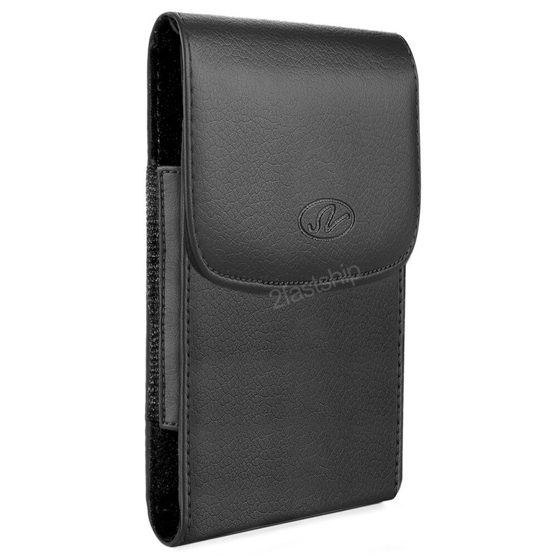 For iPhone 12 / iPhone 12 Pro / 12 Pro Max Leather Case Belt Clip Holster Pouch