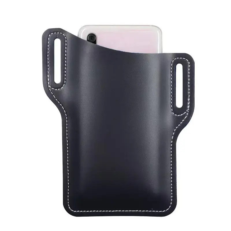 Leather Phone Case Belt Loop Waist Holster ​Wallet For iPhone 16 15 14 Pro Max
