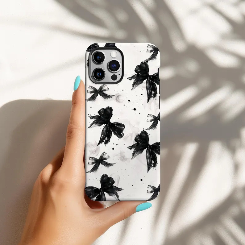 DREAMY BOWS Floral Tough Phone Case Gift For Friends