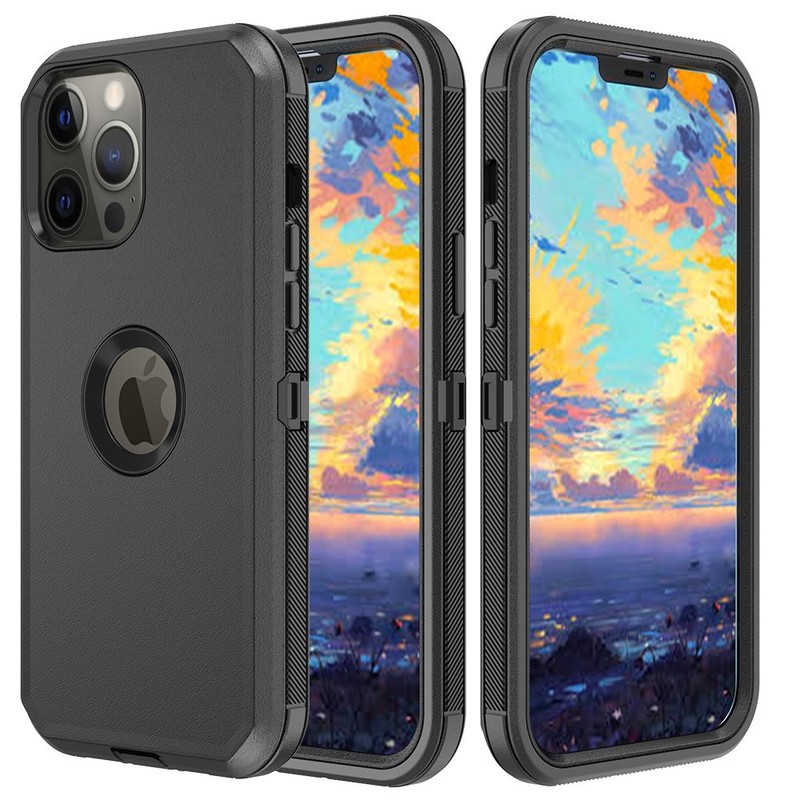 For iPhone 13 Mini/13/13 Pro/13 Pro Max Case Phone Rugged Cover Stand Belt Clip