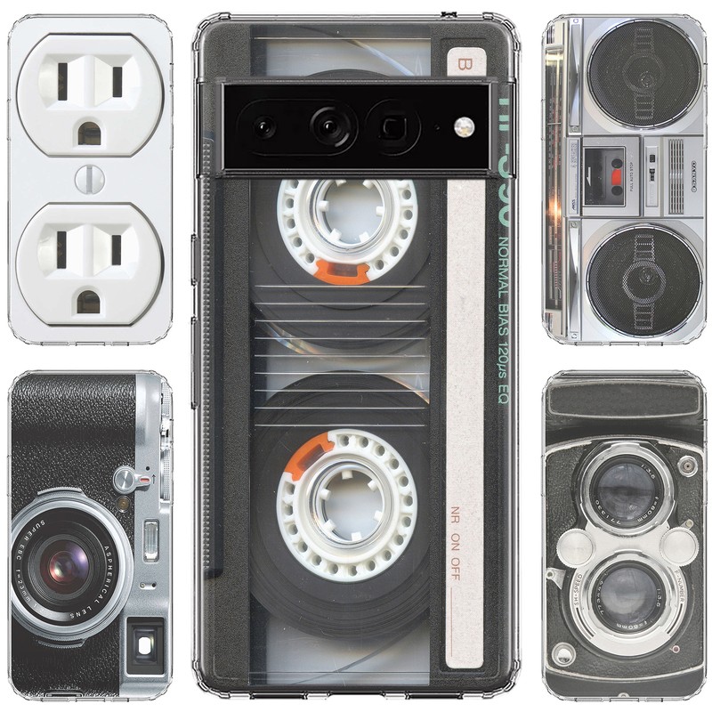 For Google Pixel 8a 7a 6a 7/8 Pro ShockProof TPU Phone Case+Tempered Glass -RTO