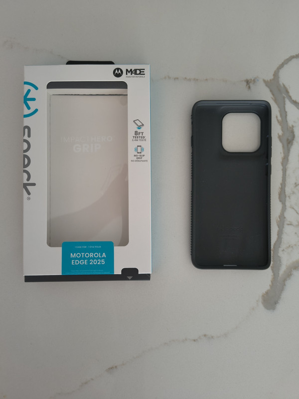 Speck IMPACT HERO Series Case for Motorola Edge (2025) – Grey MINT FREE SHIP
