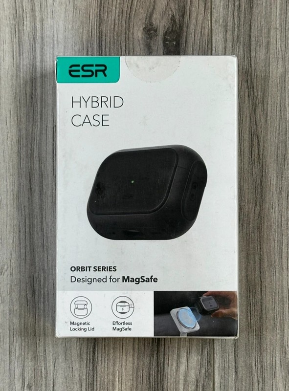 ESR for AirPods Pro Case Orbit Hybrid Earphone Case For MagSafe Black New