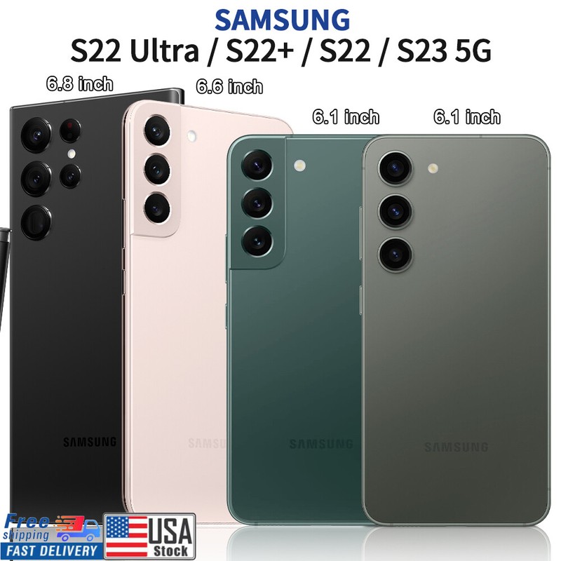 New Samsung Galaxy S23 Ultra/S22 Ultra/S21 Ultra/S22+/S23+ 5G (Unlocked) 128GB gallery