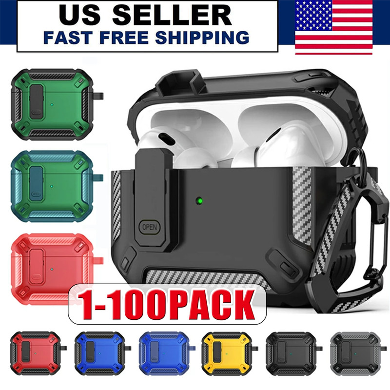 Protective Case Cover For Apple AirPods Pro 3rd / 2nd /1st Gen Shockproof Lot