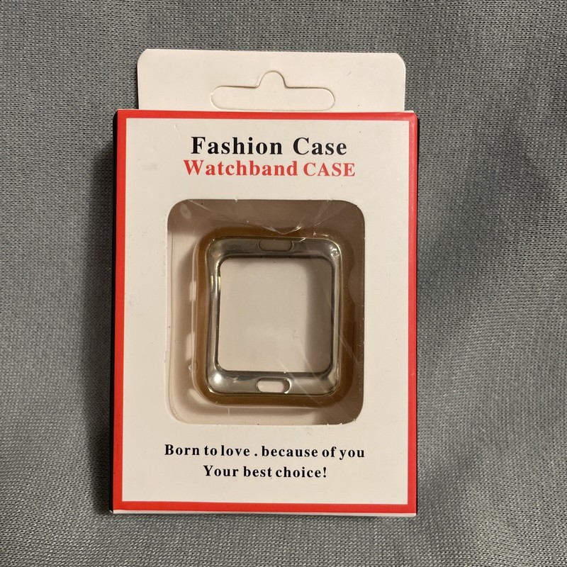 For Apple Watch Rose Gold All Series 42mm Screen Protector Cover Case