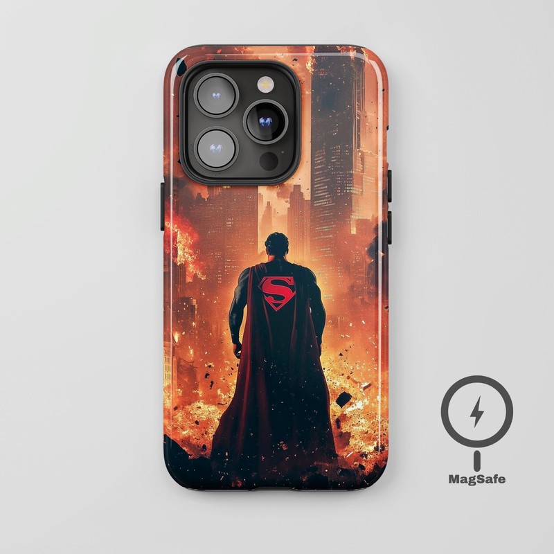 iPhone 17 Tough Case MagSafe Case For Apple iPhone 14-17 Series Superhero Case