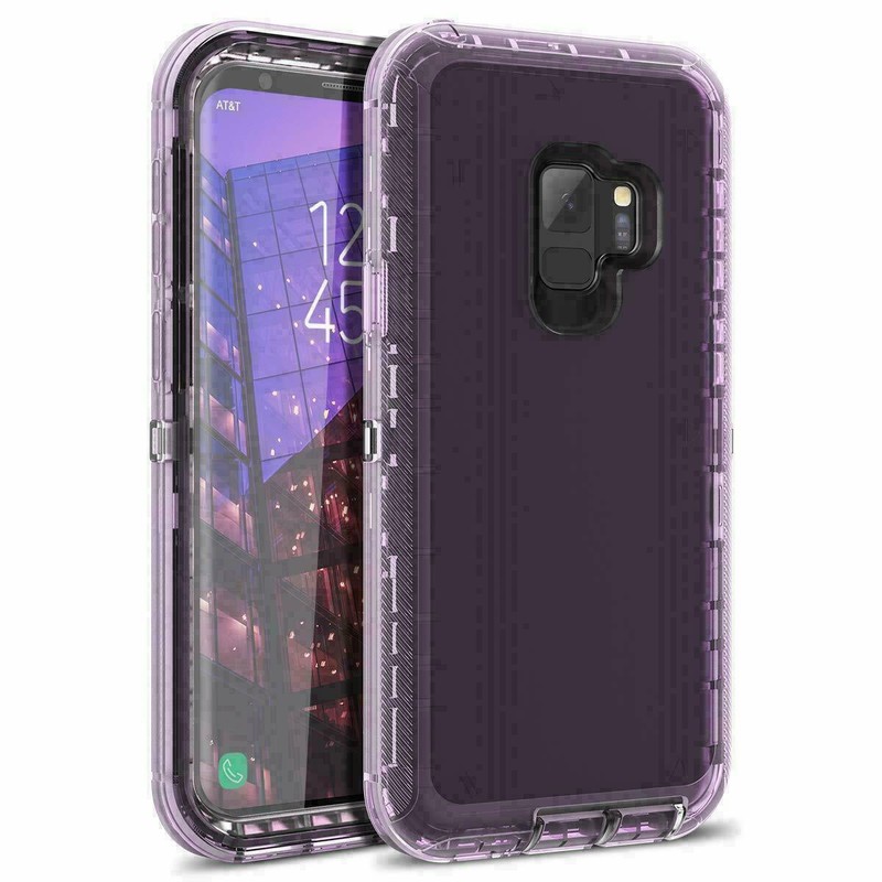 For Samsung Galaxy S9 / S9 Plus Shockproof Defender Hard Case w / Belt Clip gallery