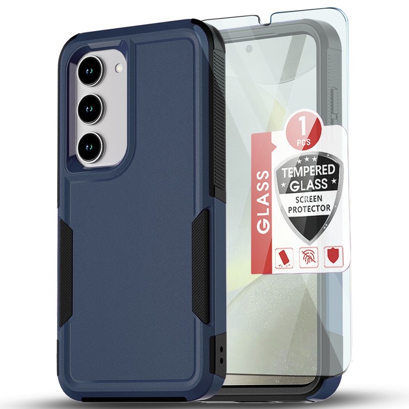 For Samsung Galaxy A16 5G A15 A14 Case Phone Cover Heavy Duty + Tempered Glass gallery