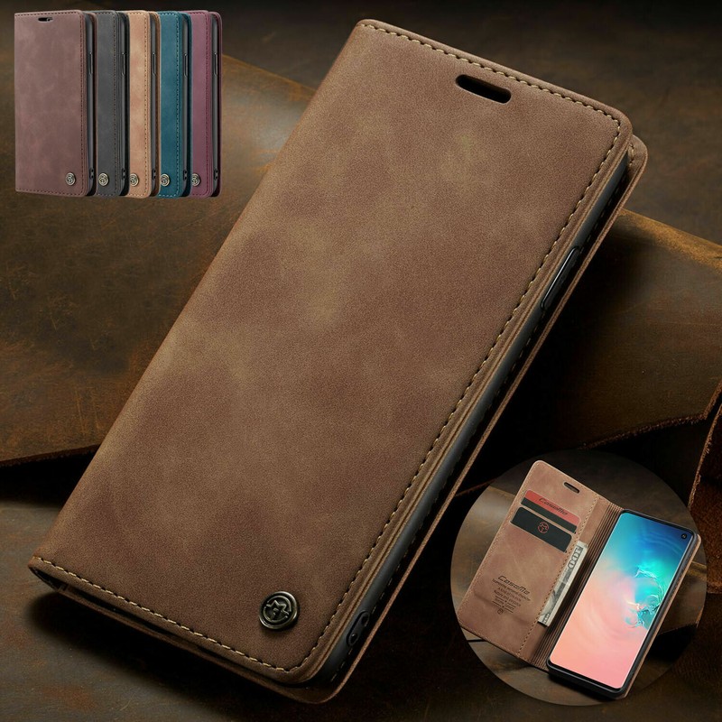 For Samsung A15 A25 A35 A55 A16 5G CaseMe Leather Flip Stand Phone Cover Cases