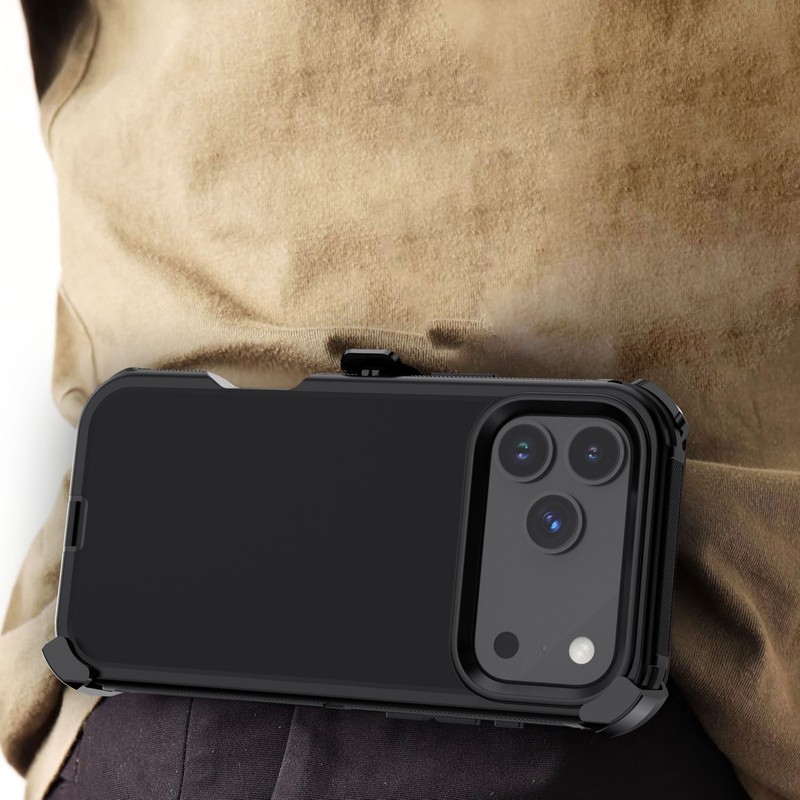 For iPhone 17 Pro Max/17 Air/Pro/17 Case Shockproof Drop Protection Cover + Clip gallery