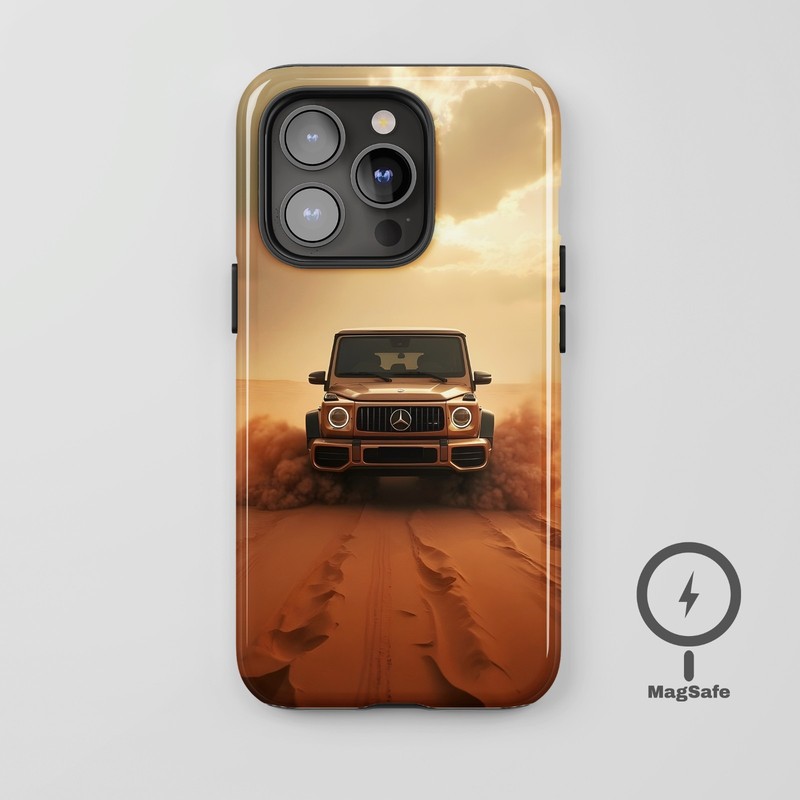 Mercedes GWagon AMG iPhone Tough Case MagSafe Case For Apple iPhone 14-16 Series