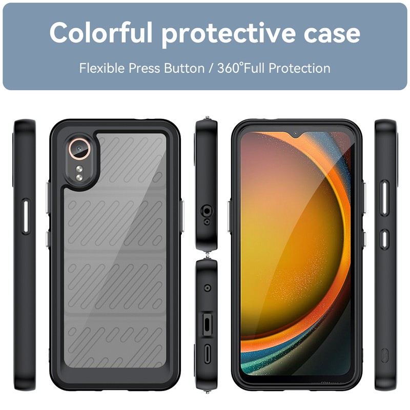 Slim Clear Hard Back TPU Case Cover+Screen Protector For Samsung Galaxy XCover 7 gallery