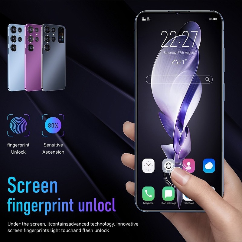 6.8in Android 13 Cellphone Factory Unlocked 3G Smartphone 2GB+32GB Dual SIM 2025 gallery