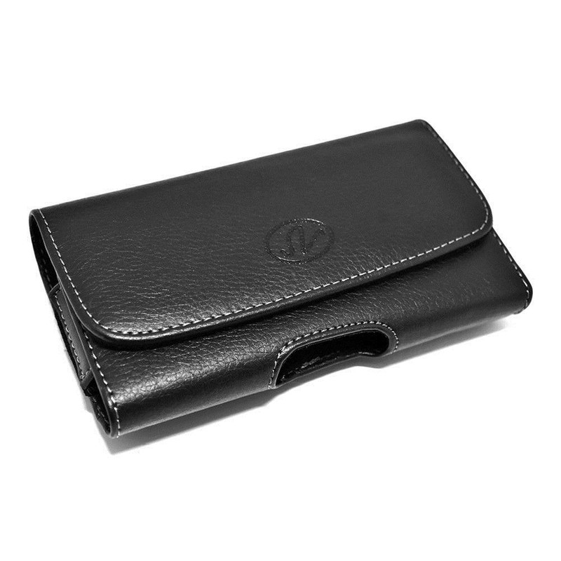 For Motorola Moto G 5G 2025 Leather Belt Clip Horizontal Pouch Holster Case gallery