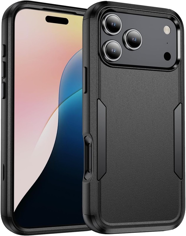 For iPhone 17/17 Pro/17 Pro Max Case, Heavy Duty Shockproof Dropproof Protective