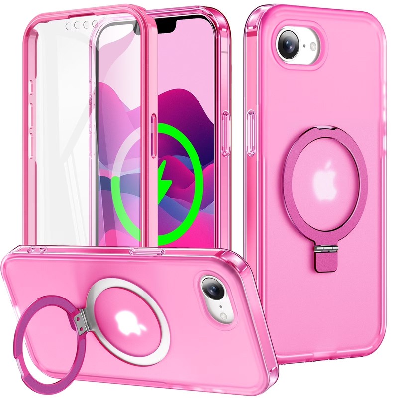 For iPhone 17e Shockproof Full Body Mag Safe Case Built-in Screen Protector gallery