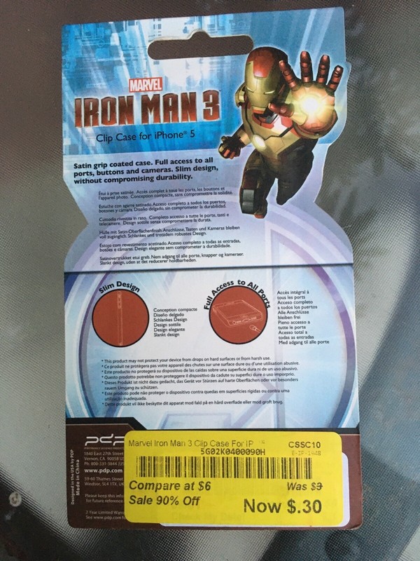 IRON MAN Protector case fits the iPhone 5/5s/5SE gallery