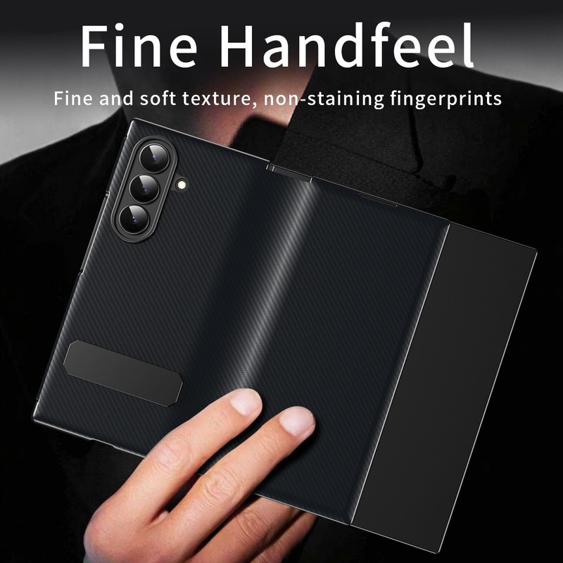 For Samsung Galaxy Z TriFold Case Full Body Leather Stand Magnetic Face Cover gallery