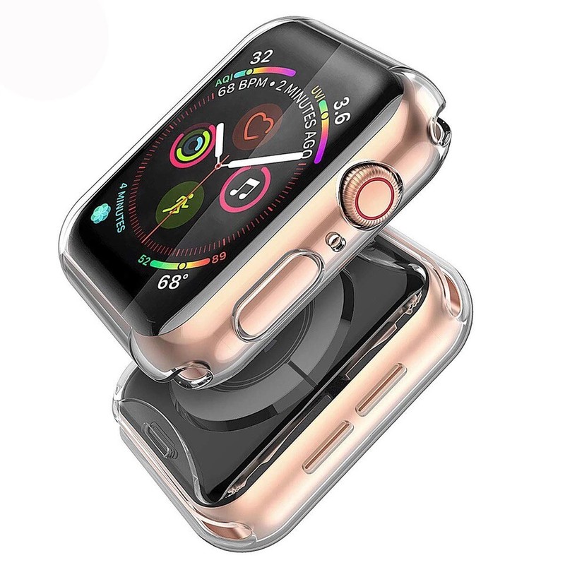 Screen Protector Cover TPU Case Apple Watch Series SE 6 5 4 3 38/40/42/44mm gallery