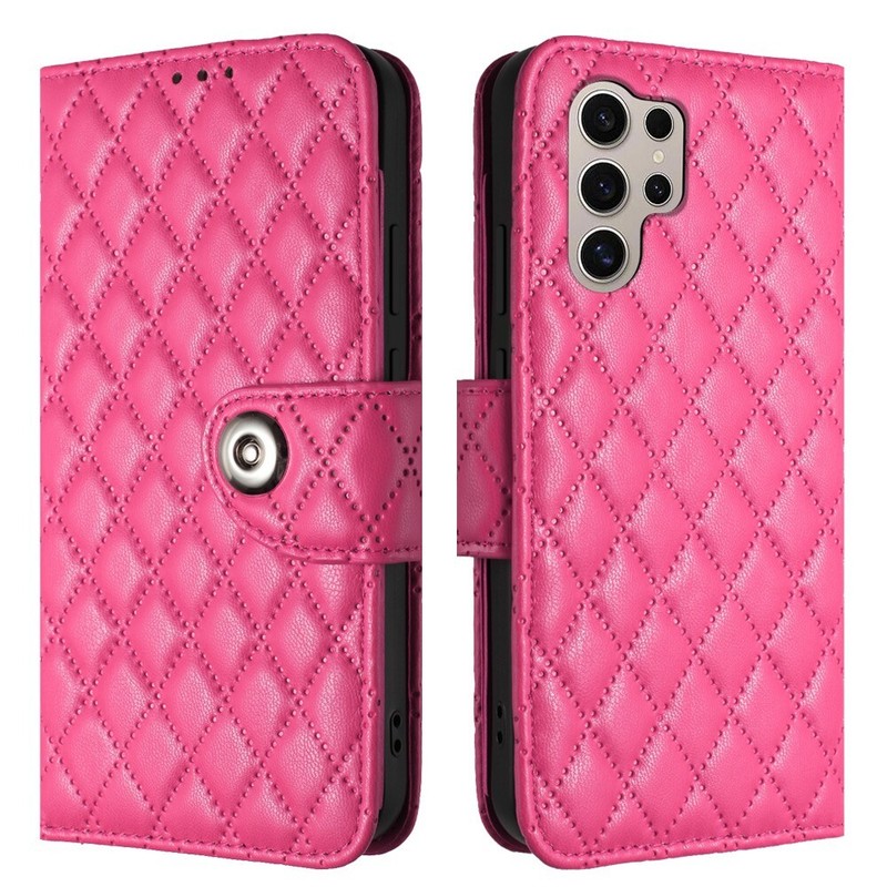 Leather Card Wallet Phone Case For Samsung Galaxy S24 Plus S23 Ultra S22 Plus gallery