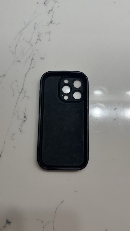 Black Plastic Lightweight Back Case for iPhone 15 Pro, Money Theme Design gallery