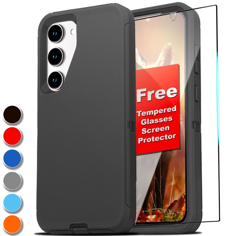 For Samsung Galaxy S24 S23 S22 21 Ultra Shockproof Protective Rugged Case Cover