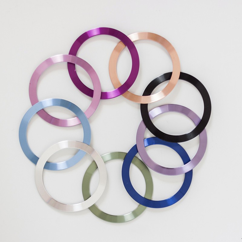 Metal Rings Sticker Wireless Universal Compatible with MagSafe Wireless Charger gallery