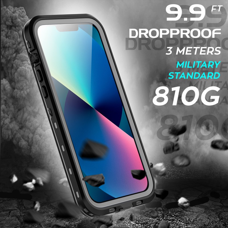 For Apple iPhone 13 | Pro | Pro Max | Mini Waterproof Case with Screen Protector gallery