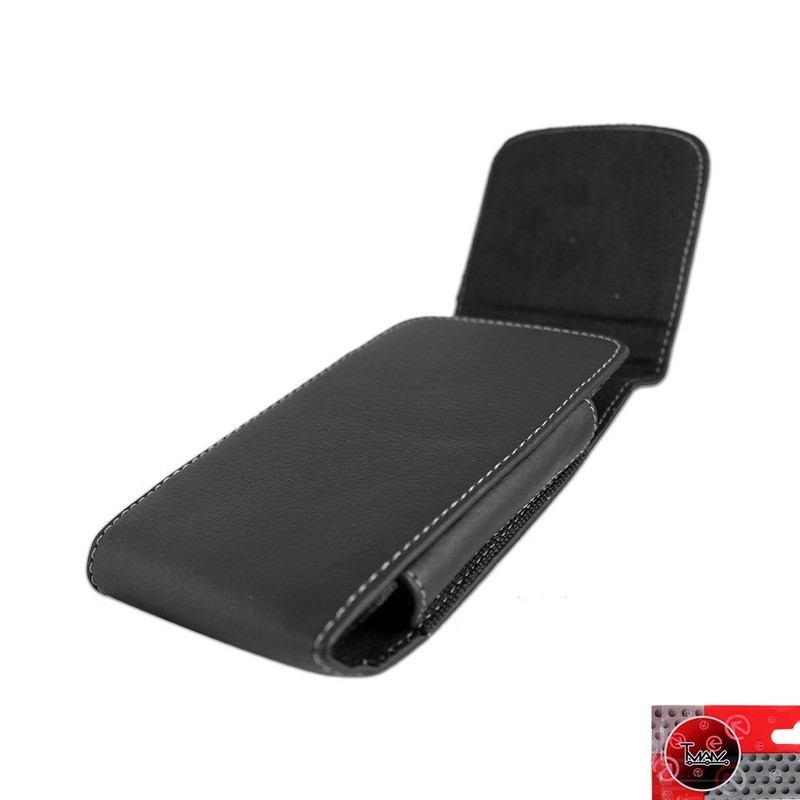 For iPhone 17 Pro Max Leather Vertical Holster Sleeve Belt Clip Case Pouch Cover gallery