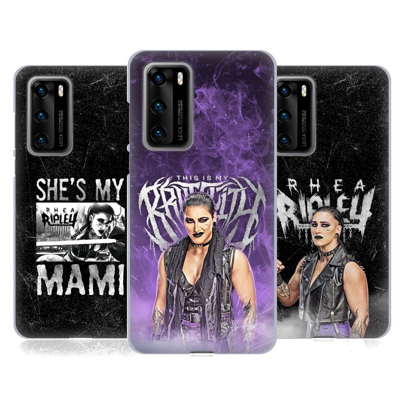 OFFICIAL WWE RHEA RIPLEY SOFT GEL CASE FOR HUAWEI PHONES 4