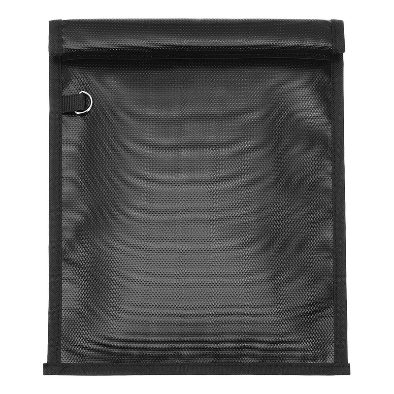 1 Pcs Faraday Bags, 13.4 x 8.0 Inch Phone Fob Protector Faraday Bags, Black
