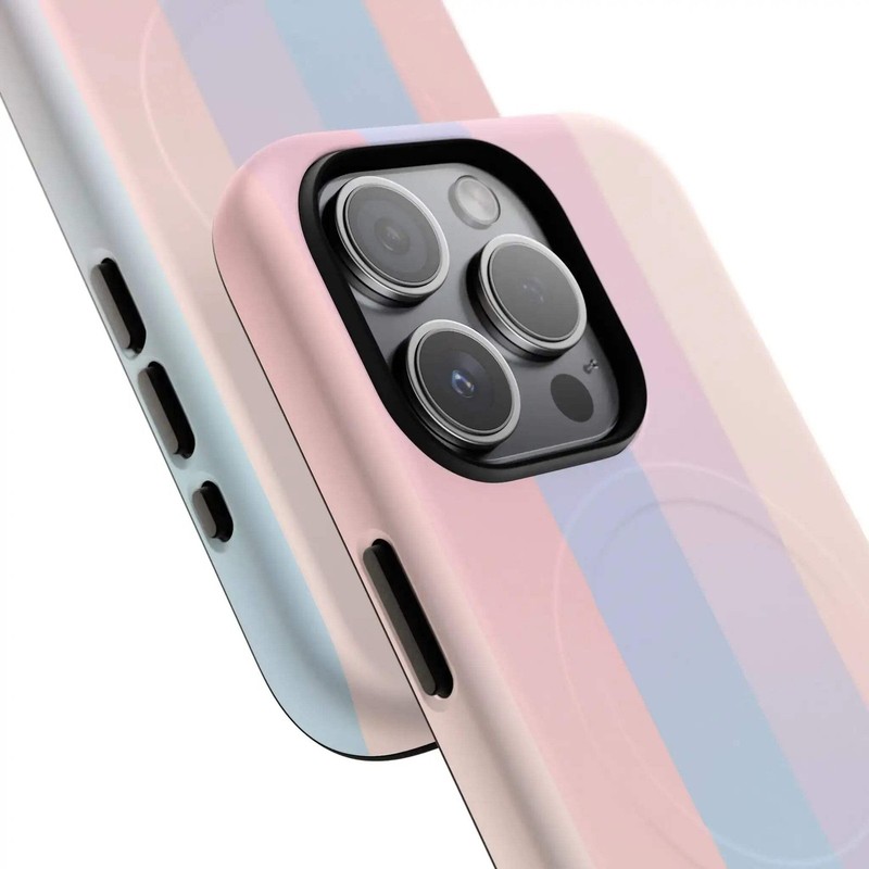 Pastel Stripe Blend Case for iPhone | MagSafe gallery
