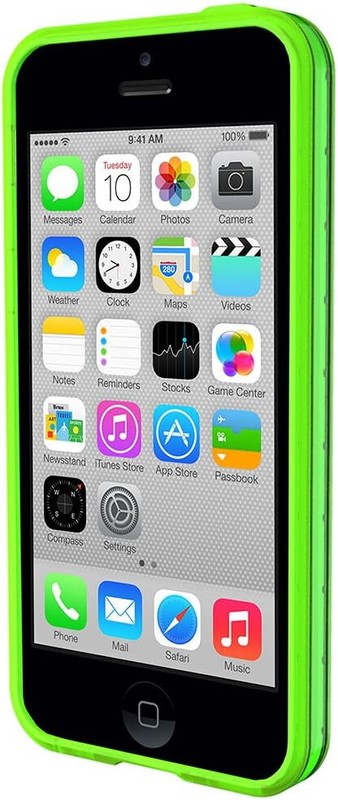 Qmadix S Series Bumper Case for Apple iPhone 5C - Green gallery