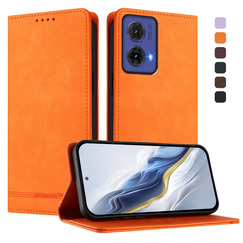 For Motorola G86 G56 G35 G15 Stylus 5G 2026 PULeather Business Wallet Phone Case gallery