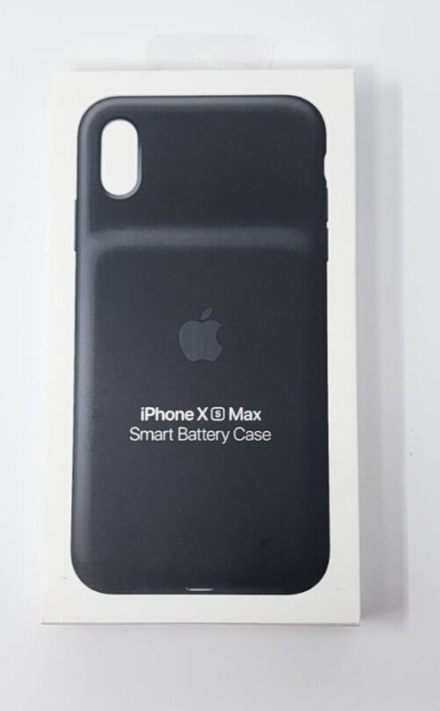 Genuine Original New Sealed Apple iPhone XS Max Smart Battery Charger Case Black