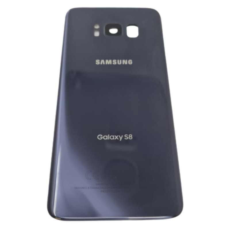 Battery Back Glass Door For Samsung Galaxy S8 SM-G950 Orchid Gray Blue G950 OEM gallery