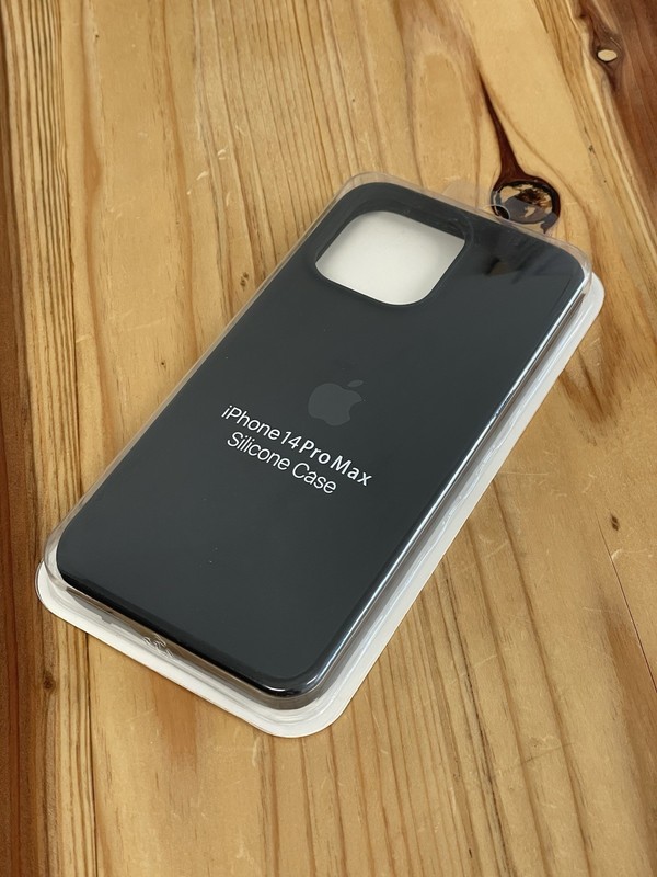iPhone 14 Pro Max Silicone Case – Black Color – Sealed