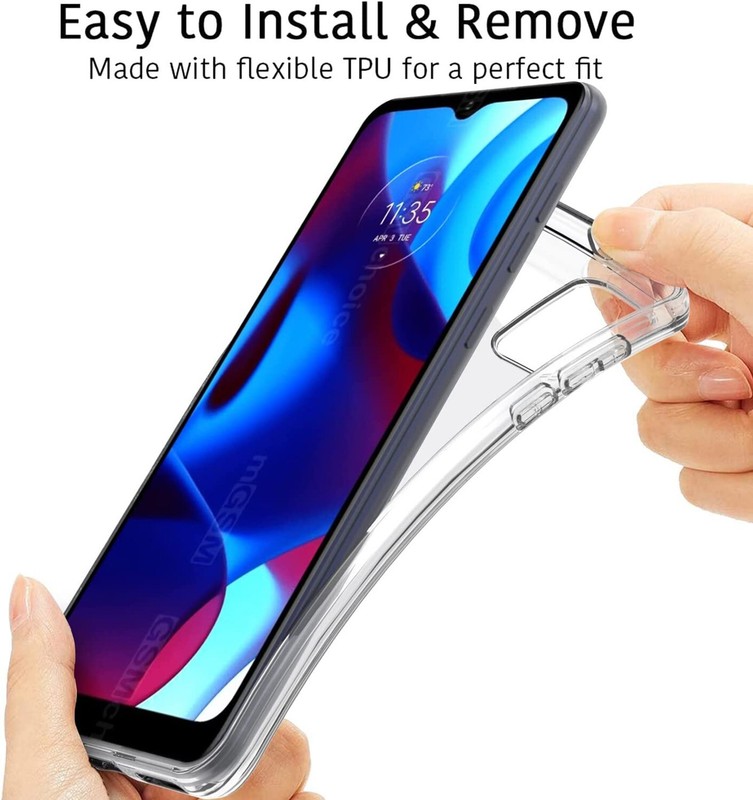 For Google Pixel 8a 7a 6a 7/8 Pro ShockProof TPU Phone Case+Tempered Glass -CKR gallery