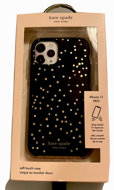 Kate Spade New York Case for iPhone 11 PRO -Disco Dots/Black #[KSIPH-130-STDDB]