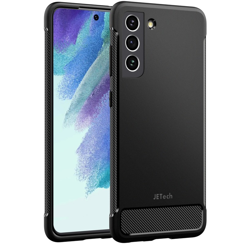 JETech Slim Fit Case for Samsung Galaxy S21 FE 5G 6.4-Inch Shock-Absorption