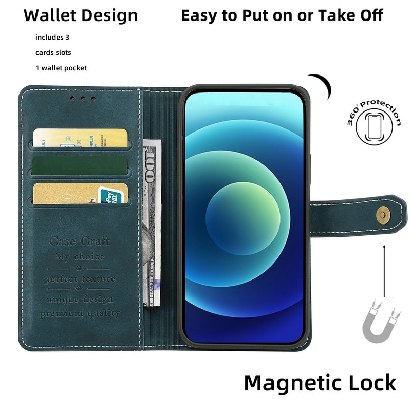 For Nokia C100 4G Notebook Style Card Case,Leather Magnetic Flip Phone Case gallery