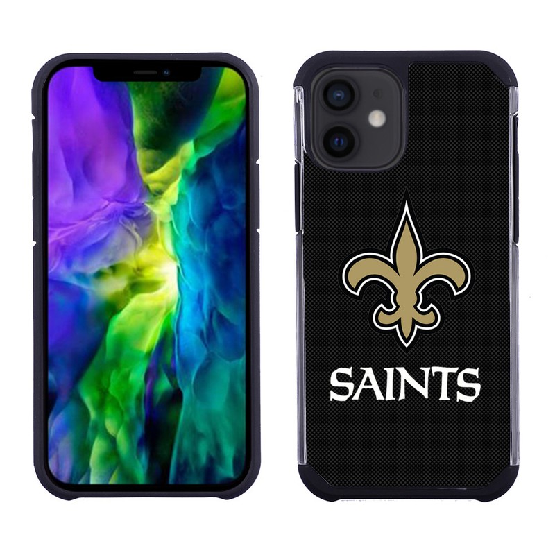 PBG NFL New Orleans Saints Textured Case for iPhone 12 & 12 Pro (6.1″)