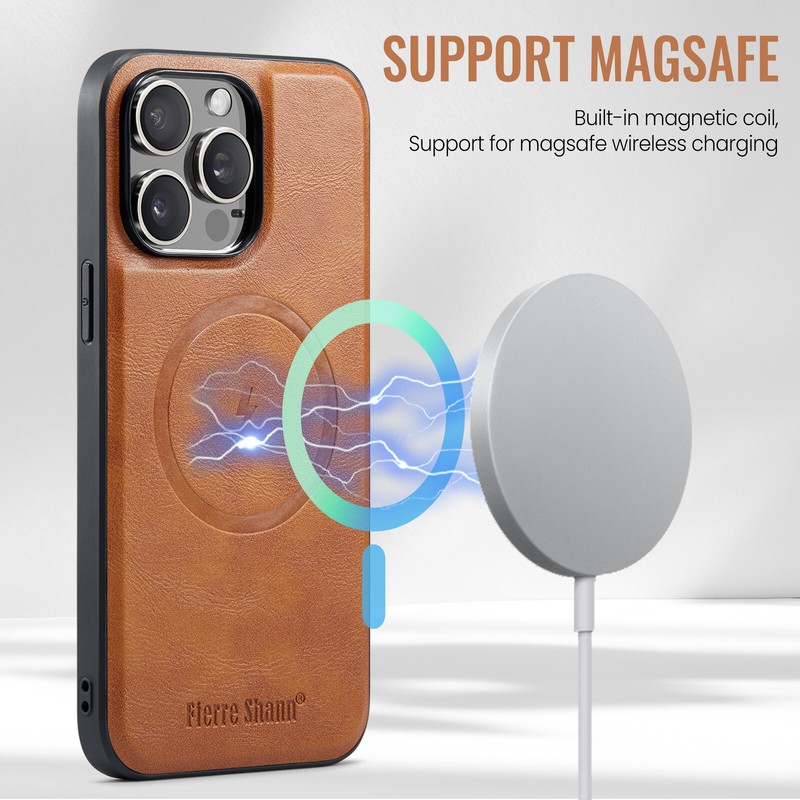 For Google Pixel 7 8 9 Pro 8A Magnetic Leather Detachable Wallet Mag Safe Case gallery